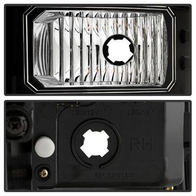 Black LED Tail Lights <br>14-18 GMC Sierra 1500 15-19 GMC Sierra 2500 HD Sierra 3500 HD