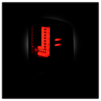 Black LED Tail Lights <br>14-18 GMC Sierra 1500 15-19 GMC Sierra 2500 HD Sierra 3500 HD