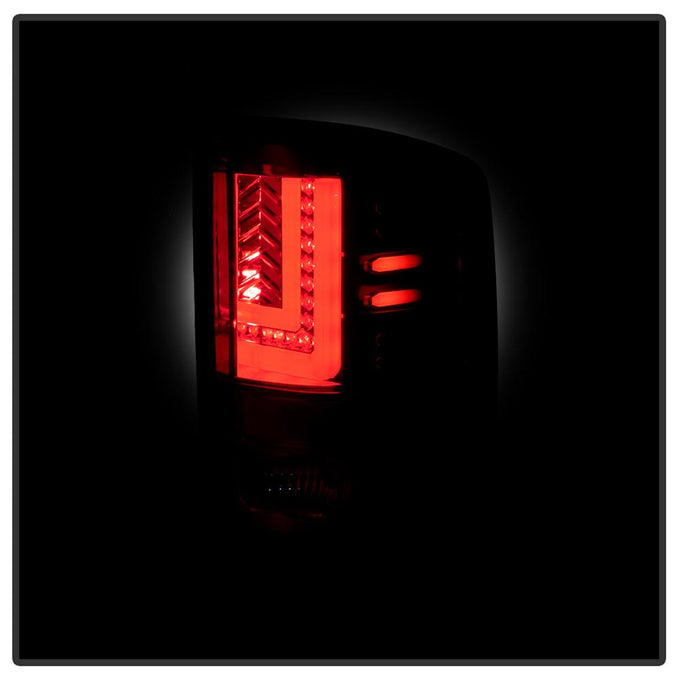 Red Clear LED Tail Lights <br>14-18 GMC Sierra 1500 15-19 GMC Sierra 2500 HD Sierra 3500 HD