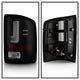Black Smoke LED Tail Lights <br>14-18 GMC Sierra 1500 2500 HD 3500 HD