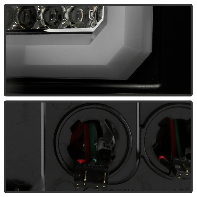 Black Smoke LED Tail Lights <br>14-18 GMC Sierra 1500 2500 HD 3500 HD
