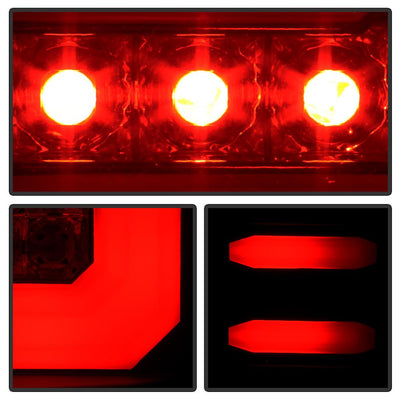 Black Smoke LED Tail Lights <br>14-18 GMC Sierra 1500 2500 HD 3500 HD