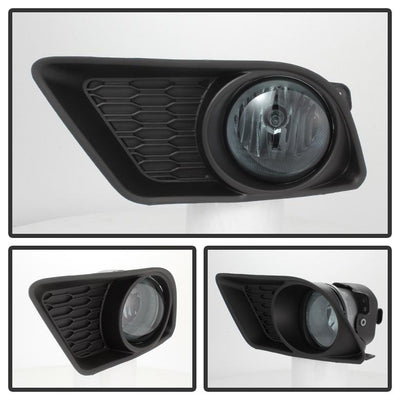 Smoke OEM Style Fog Lights W/Switch <br>11-14 Dodge Charger