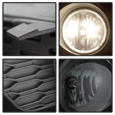 Smoke OEM Style Fog Lights W/Switch <br>11-14 Dodge Charger