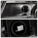 DRL LED Black Projector Headlights <br>09-12 Audi A4 A4 Quattro