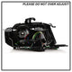 DRL LED Black Projector Headlights <br>09-12 Audi A4 A4 Quattro