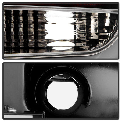 Black LED Tail Lights <br>05-08 Audi A6