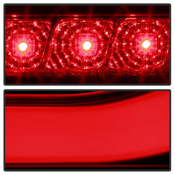 Black LED Tail Lights <br>05-08 Audi A6