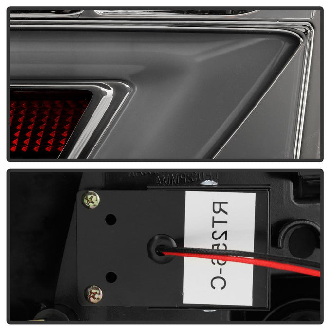 Smoke LED Tail Lights <br>05-08 Audi A6