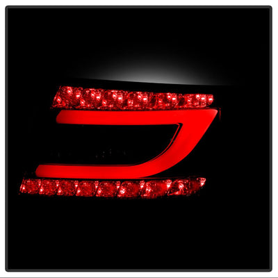 Smoke LED Tail Lights <br>05-08 Audi A6