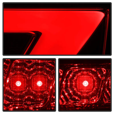 Smoke LED Tail Lights <br>05-08 Audi A6