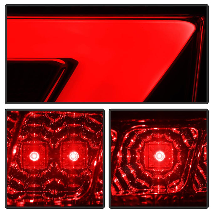 Smoke LED Tail Lights <br>05-08 Audi A6