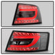 Smoke LED Tail Lights <br>05-08 Audi A6
