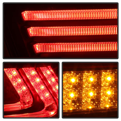 Black LED Tail Lights <br>04-06 Lexus RX330 07-09 Lexus RX350