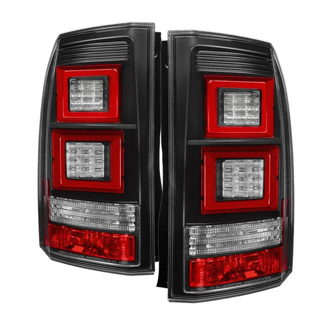 Black LED Tail Lights <br>10-14 Land Rover LR4
