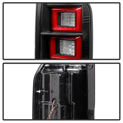 Black LED Tail Lights <br>10-14 Land Rover LR4