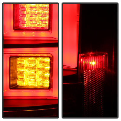 Black LED Tail Lights <br>10-14 Land Rover LR4