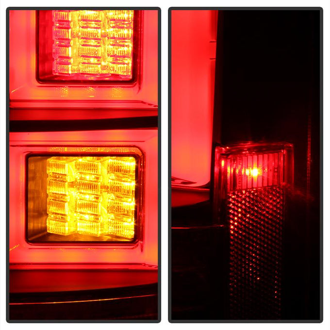 Black LED Tail Lights <br>10-14 Land Rover LR4