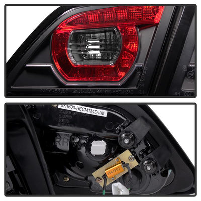 Black LED Tail Lights <br>14-16 Chevrolet SS