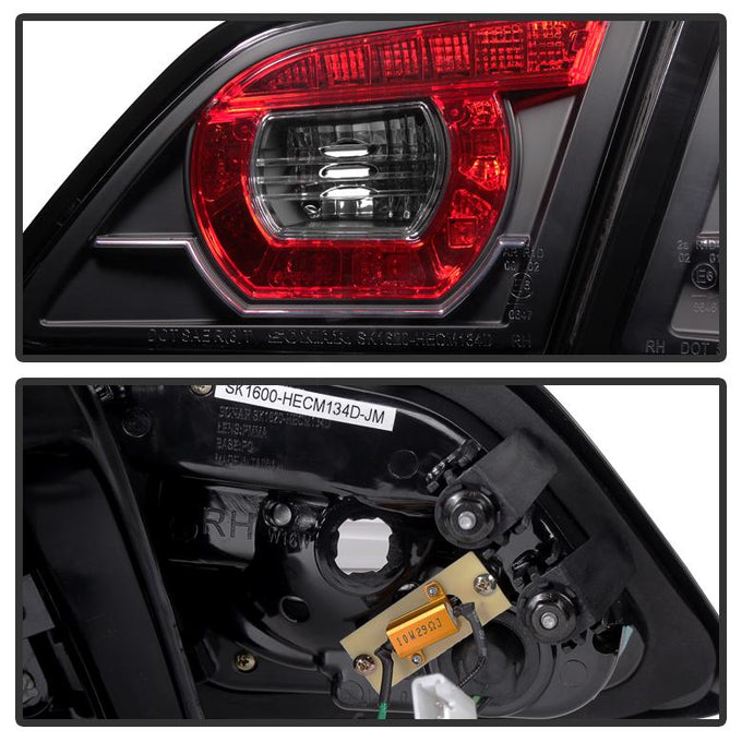 Black LED Tail Lights <br>14-16 Chevrolet SS