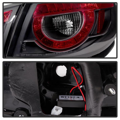Black LED Tail Lights <br>14-16 Chevrolet SS
