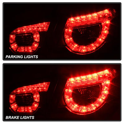 Black LED Tail Lights <br>14-16 Chevrolet SS