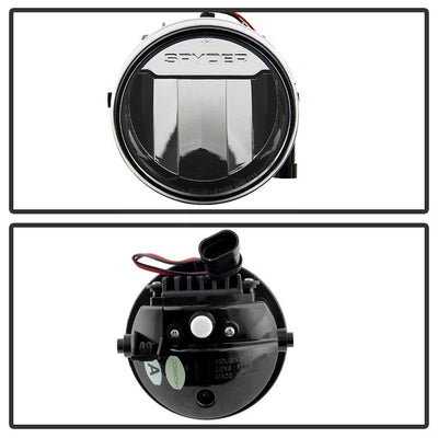 Chrome LED Fog Lights <br>09-14 Ford F-150