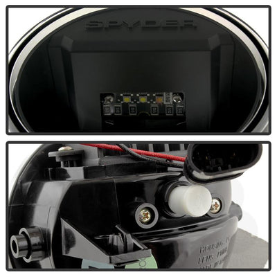 Black LED Fog Lights <br>09-14 Ford F-150
