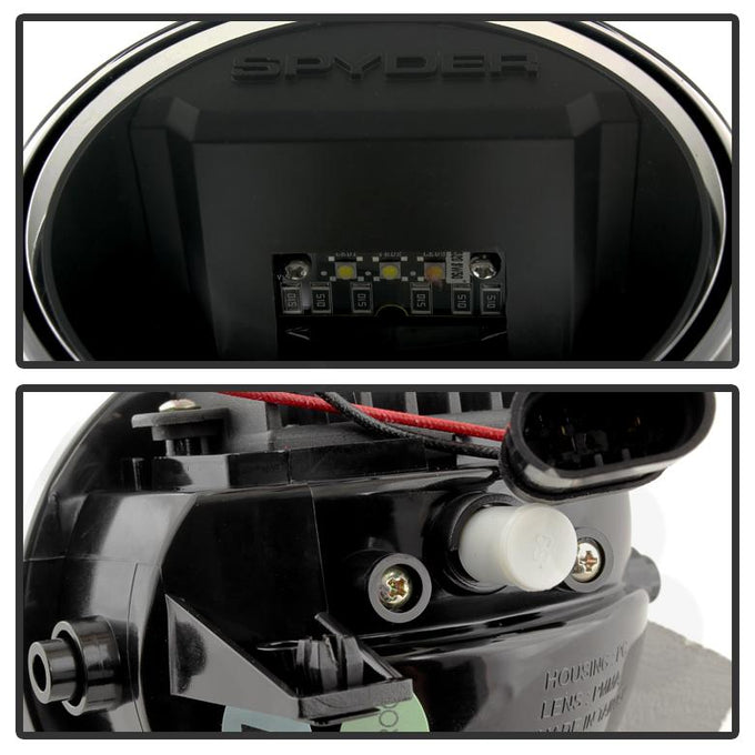 Black LED Fog Lights <br>09-14 Ford F-150