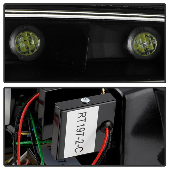 Black LED Tail Lights <br>08-14 Audi TT TT Quattro 11-14 Audi TT RS Quattro