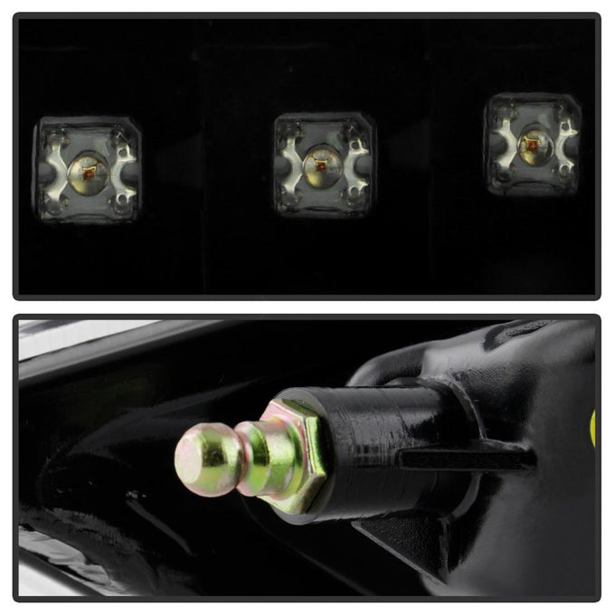 Black LED Tail Lights <br>08-14 Audi TT TT Quattro 11-14 Audi TT RS Quattro
