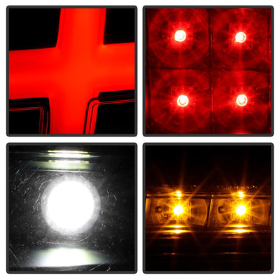 Black LED Tail Lights <br>08-14 Audi TT TT Quattro 11-14 Audi TT RS Quattro