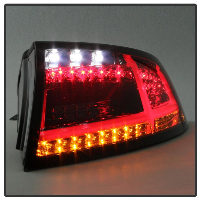 Smoke LED Tail Lights <br>08-14 Audi TT TT Quattro 11-14 Audi TT RS Quattro