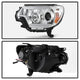 Light Bar DRL Chrome Projector Headlights <br>12-15 Toyota Tacoma