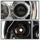 Light Bar DRL Chrome Projector Headlights <br>12-15 Toyota Tacoma