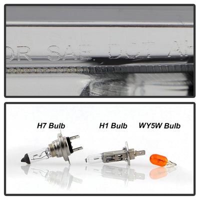 Light Bar DRL Chrome Projector Headlights <br>12-15 Toyota Tacoma