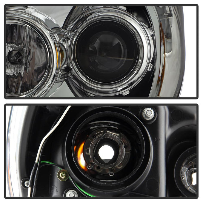 Light Bar DRL Smoke Projector Headlights <br>12-15 Toyota Tacoma