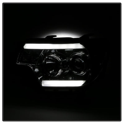 Light Bar DRL Smoke Projector Headlights <br>12-15 Toyota Tacoma