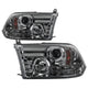 Light Bar DRL Smoke Projector Headlights <br>13-16 Ram 2500 3500 13-18 Ram 1500