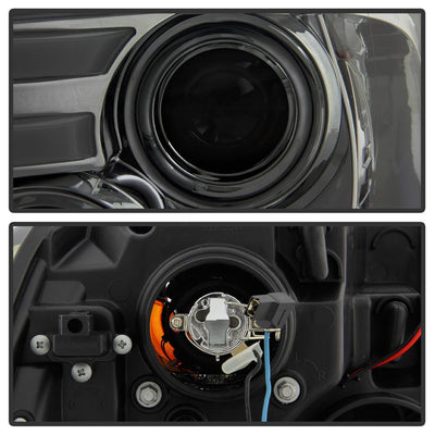 Light Bar DRL Smoke Projector Headlights <br>09-18 Ram 1500 2500 3500
