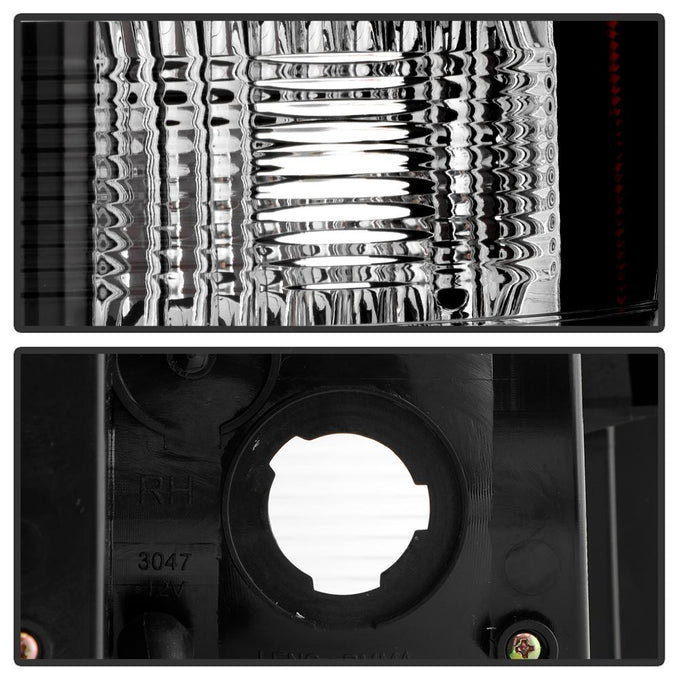 Version 2 Black LED Tail Lights <br>07-13 Chevy Silverado 1500 2500 HD 3500 HD