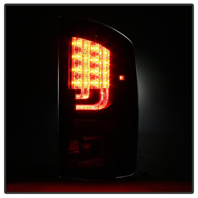 Version 2 Black LED Tail Lights <br>02-06 Dodge Ram 1500 03-06 Dodge Ram 3500 Ram 2500