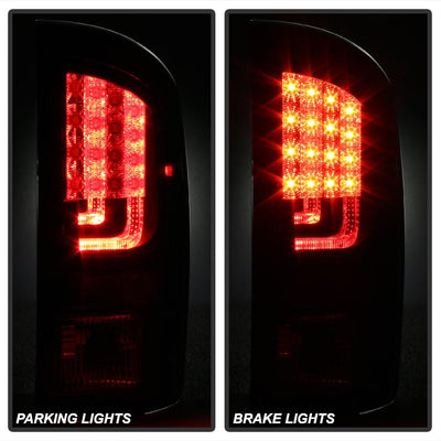 Version 2 Black LED Tail Lights <br>02-06 Dodge Ram 1500 03-06 Dodge Ram 3500 Ram 2500