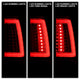Version 2 Red Clear LED Tail Lights <br>99-02 Chevy Silverado, GMC Sierra 1500 2500 3500