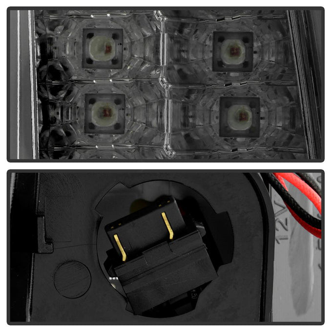 Version 2 Smoke LED Tail Lights <br>99-02 Chevy Silverado, GMC Sierra 1500 2500 3500
