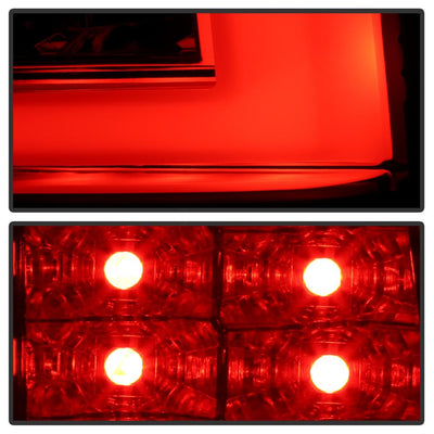 Version 2 Smoke LED Tail Lights <br>99-02 Chevy Silverado, GMC Sierra 1500 2500 3500