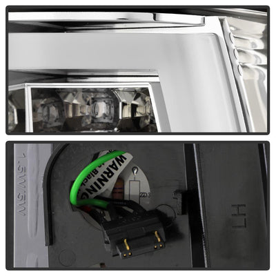 Version 2 Chrome LED Tail Lights <br>03-06 Chevy Silverado, 2007 Classic