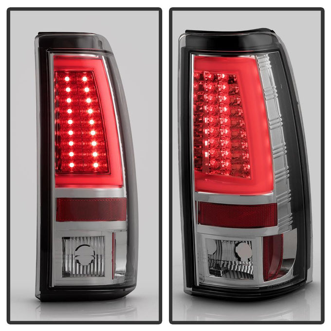 Version 2 Chrome LED Tail Lights <br>03-06 Chevy Silverado, 2007 Classic