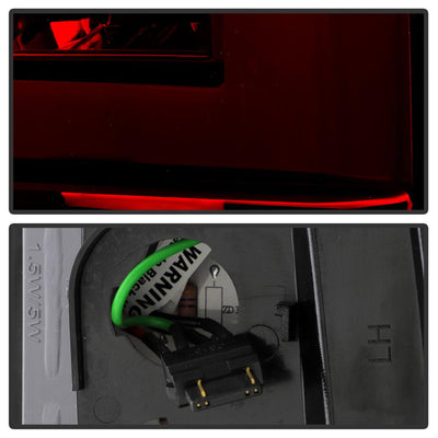 Version 2 Red Smoke LED Tail Lights <br>03-06 Chevy Silverado, 2007 Classic