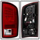 Version 2 Red Clear LED Tail Lights <br>07-08 Dodge Ram 1500 07-09 Dodge Ram 2500 Ram 3500